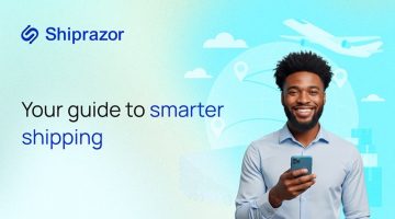 A man with a new online store wants to know about courier services.